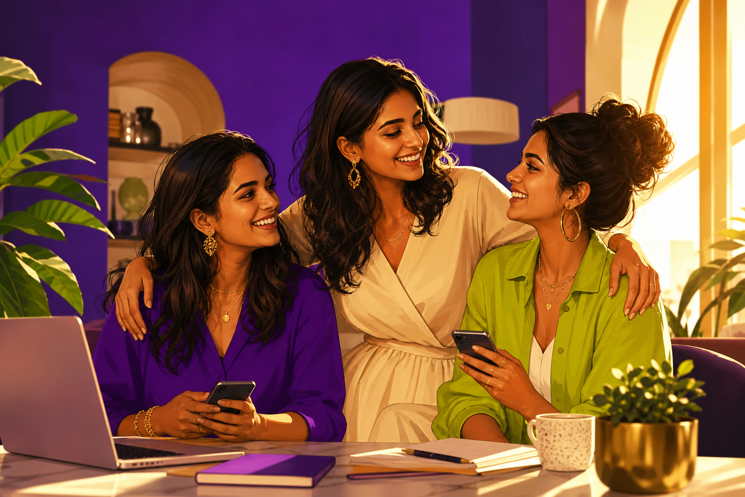 Sisterhood of women founders
